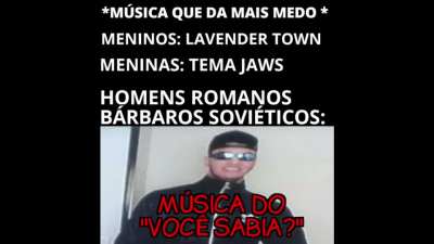 Cr&eacute;dito ao u/cocodile11111111 que fez esse shitpost para mim, valeu amigo! (A ideia foi minha, mas ele que fez o v&iacute;deo)