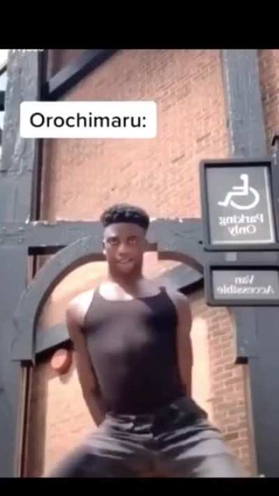 Orochimaru slithering on the beat