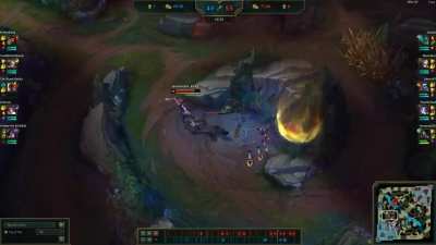 Akali's Q working as intended