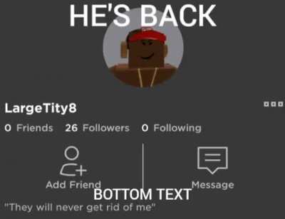 Guys, he&rsquo;s back!