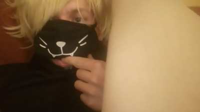 Ruining it so I can catch every single drop of tasty cum &amp;gt;_&amp;lt;