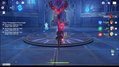 "You can't use Childe on floor 11"
