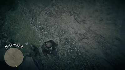 Whistled for my horse.. she took the quick way down...