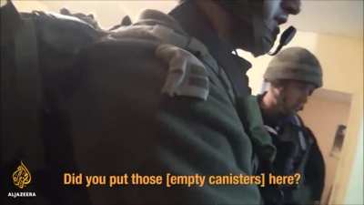 Palestinian family awoken by armed Israeli soldiers 1.30am over stones in a road