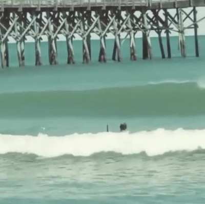 weeb fighting waves