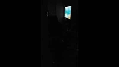 Got caught in the act the other night