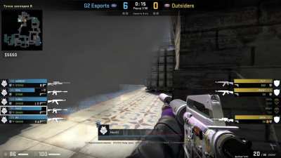 HooXi with a useful one-way smoke on B plant Inferno. Cap knows how to surprise enemies. Share &amp;amp; use!