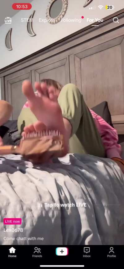 Lex0678 tickle session with wife