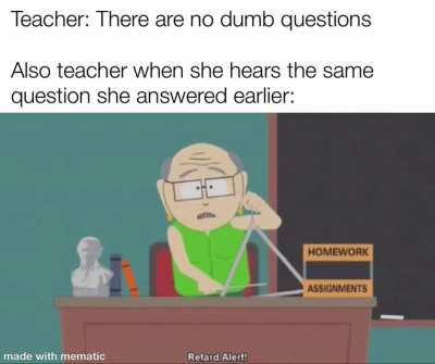 This is why I don&rsquo;t ask questions
