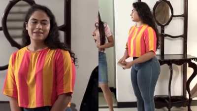 Sri Lankan Actress - Sandani Fernando dragging an absolute Wagon. (Agni Piyapath)