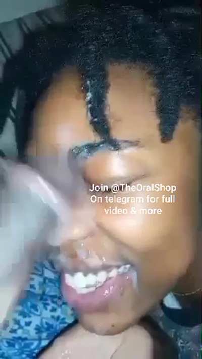 I love it when I get a face full of cum 💦