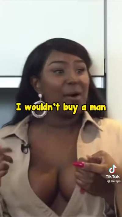 This woman talking about what kind of men she wants...