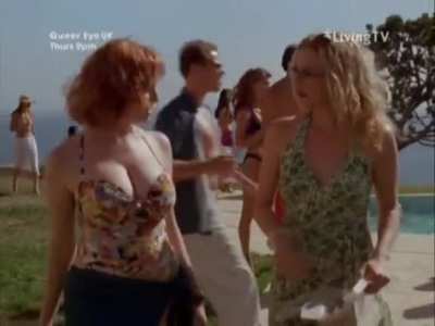Christina Hendricks in "Miss Match" (2003)