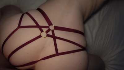 I was so tight he could barely slide it in and out ;)