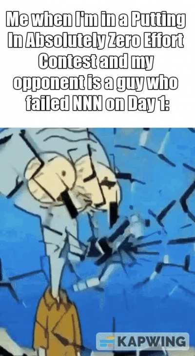 If you could not physically get through Day 1, you may need more than just NNN to help you.