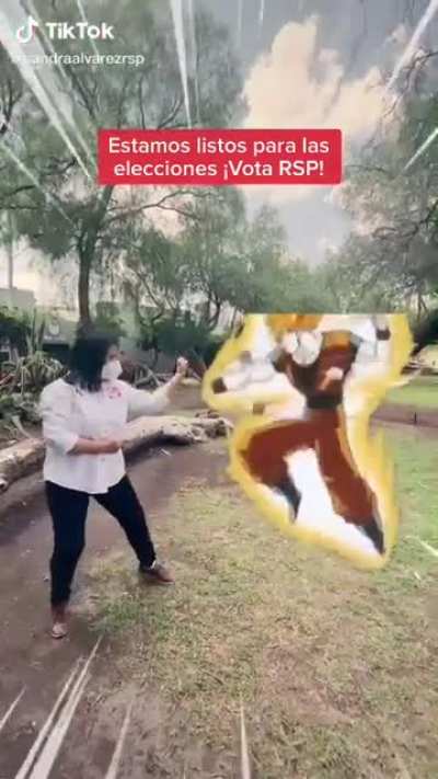 Goku no le gana