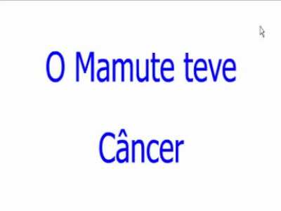 A hist&oacute;ria de um Mamute