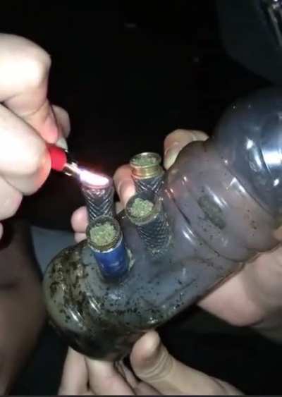 To the last drop.
