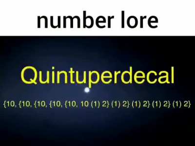 el lore de los numeros