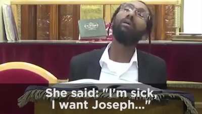As a listener picks his nose, this racist illustrates a story by describing Egyptians as ugly "monkeys"