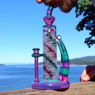 Stratisphere Glass Sequencer #21. Just had this piece finished up for us. Beyond stoked 🔥🔥