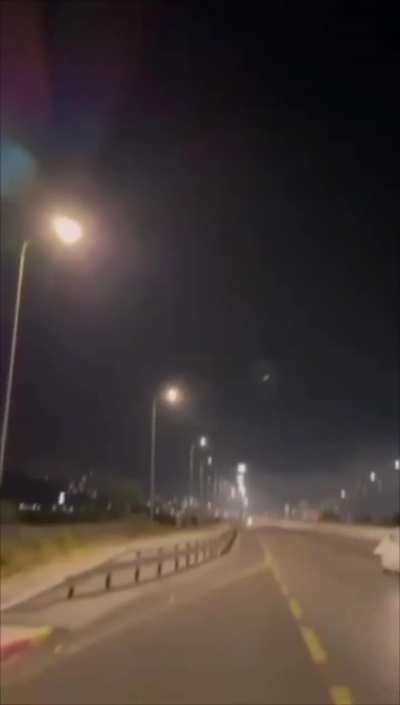 Strike on a highway (location unspecified)