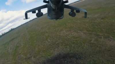 Combat work of a Mi-24 pilot nicknamed "Viking" of the 11th Separate Army Aviation Brigade
