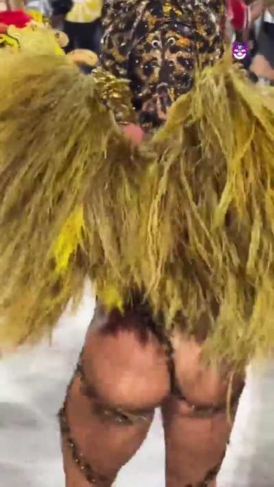 Actress Paolla Oliveira at the Rio Carnival.