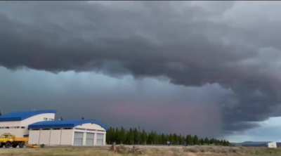 Así se vivió la super tormenta en Esquel