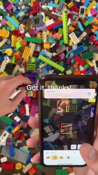 Technology can now show you Lego sets built from your loose pieces