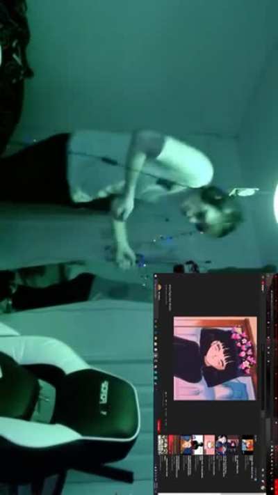 Twitch streamer dances to a questionable song