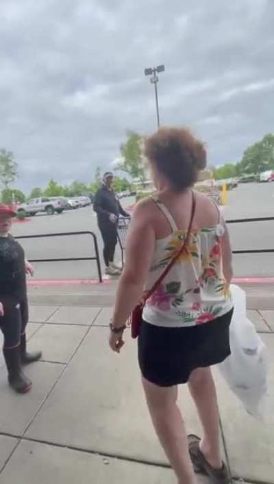 Young mom is harassed &amp;amp; assaulted by couple in grocery star parking lot over 'Abolish Ice' sticker on her car