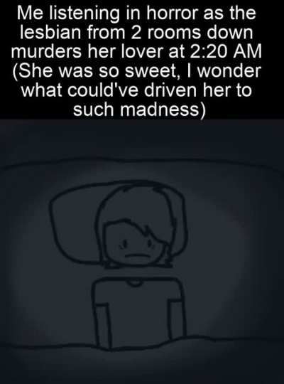 I can still hear her screams