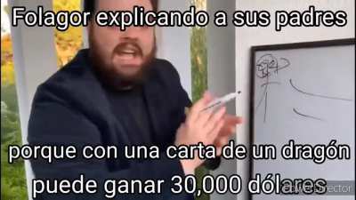 Mira pap&aacute; que soy millonario pap&aacute;