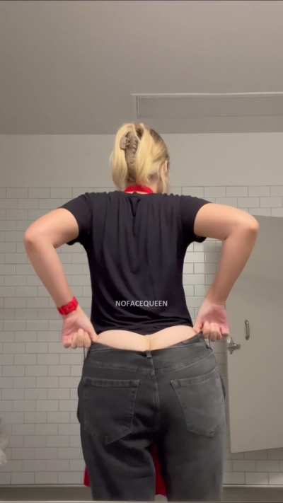 Barely able to fit my ass in my jeans!