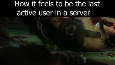 When the chat is too dead :(