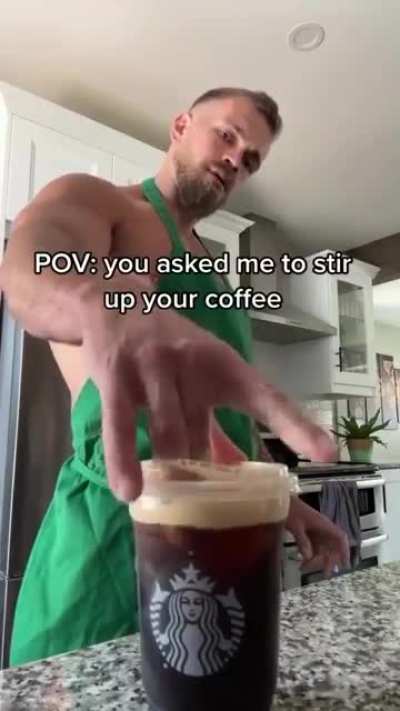 "I like my coffee how i like my women"