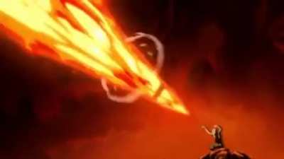 Okay but can we appreciate the fact that aang did the entire dancing dragon when he shot down Ozai&rsquo;s airship