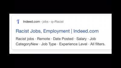 when the job is racist 😳😳