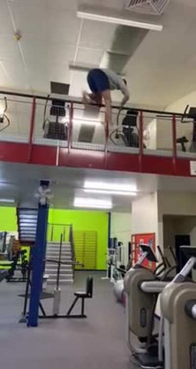 Parkour at the gym
