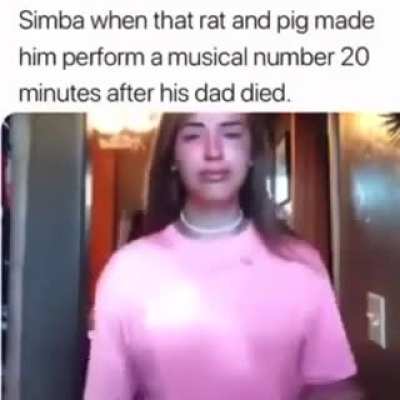 The Lion King was dark