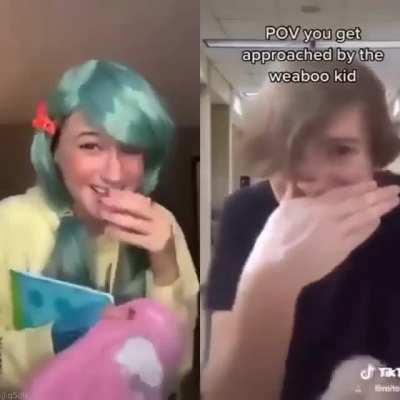 The more I randomly see these the more I'm glad I'm not on tiktok but does this count