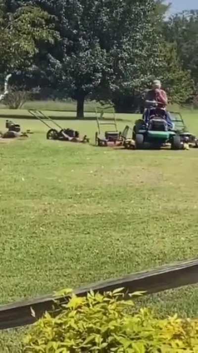 he brought the whole fleet out!