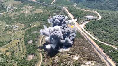 IDF strikes Hezbollah infestructure in South Lebanon 08/05/23