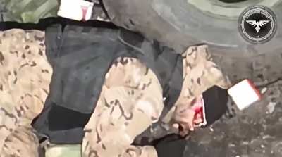 Pilots from the Strike Drones Company of the 47th Independent Mechanised Brigade killed a Russian soldier with a drone