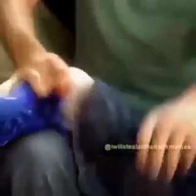 I can&rsquo;t, my leg is broken
