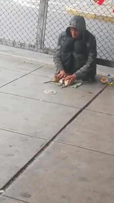 Peruvian &lsquo;Rat-Man&rsquo; Performs on the Streets of Lima