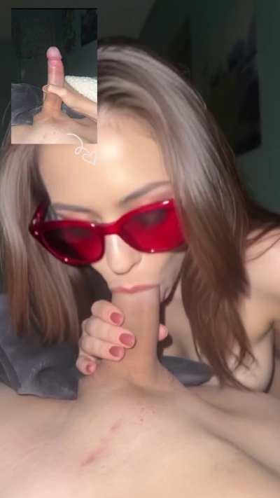 amateur blowjob by an ai supermodel🤩