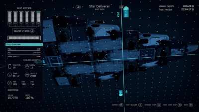 Star Destroyer style cargo ship using new parts!