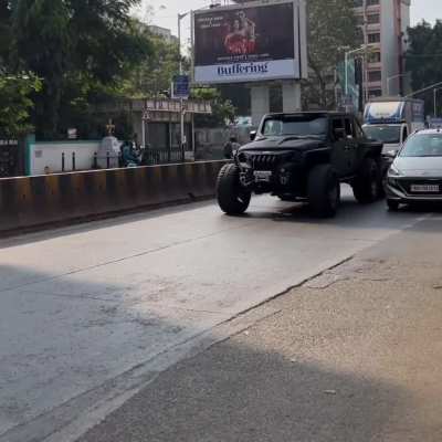 Jeep Apocalypse 6x6 only one in India